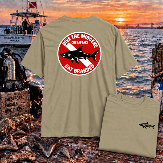 Chesapeake Dive the Miocene T-Shirt