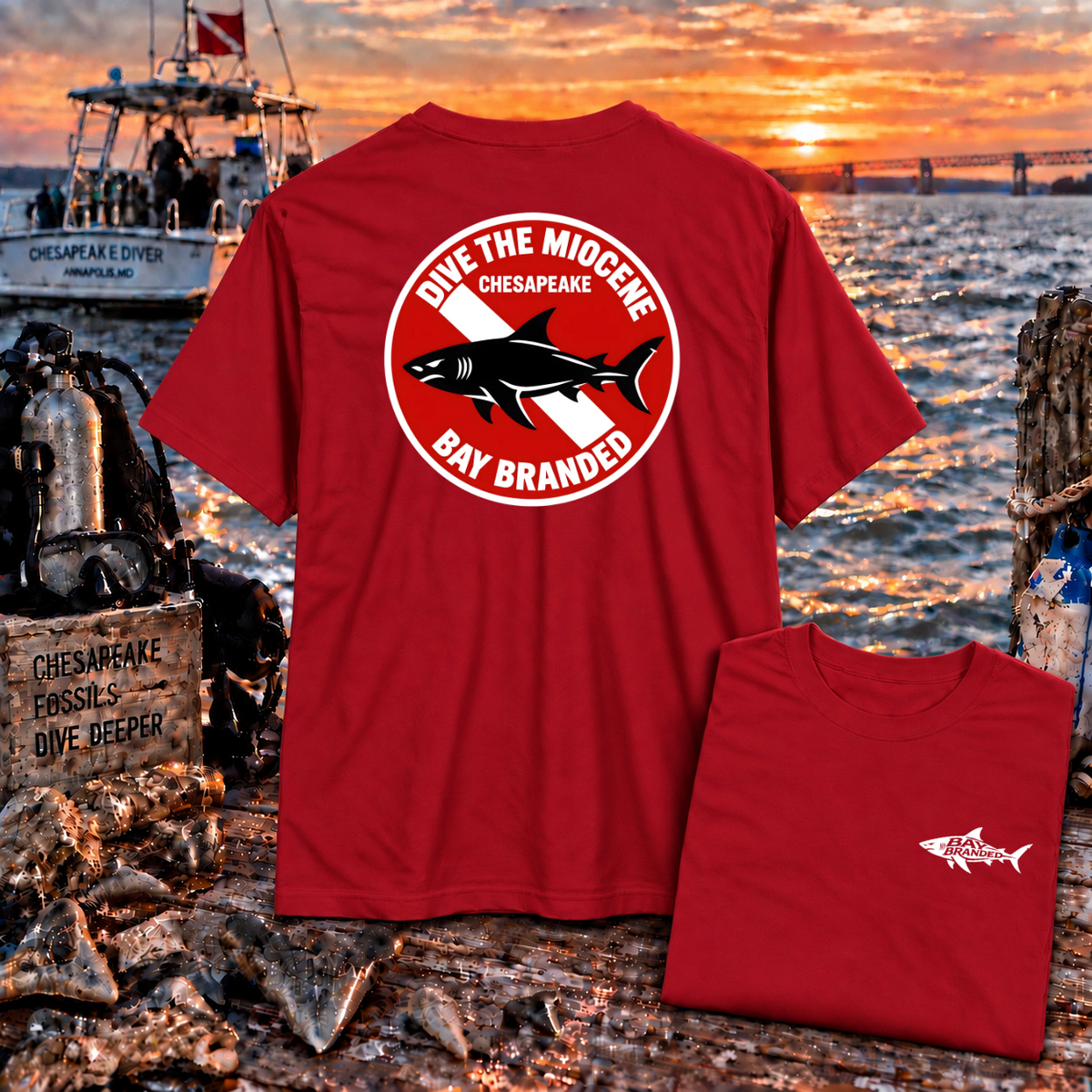 Chesapeake Dive the Miocene T-Shirt
