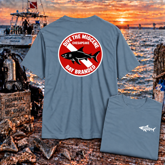 Chesapeake Dive the Miocene T-Shirt
