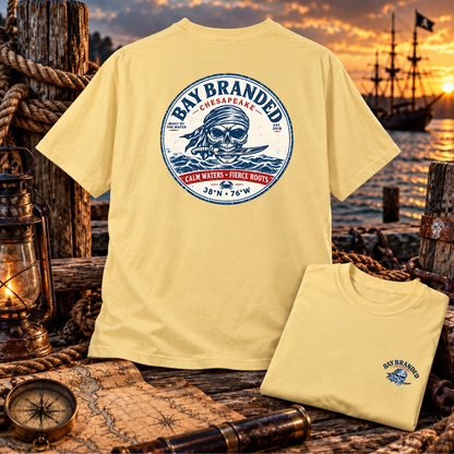 Calm Waters Fierce Roots Pirate T-Shirt