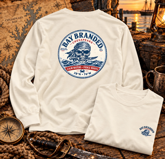 Calm Waters Fierce Roots Pirate Long Shirt