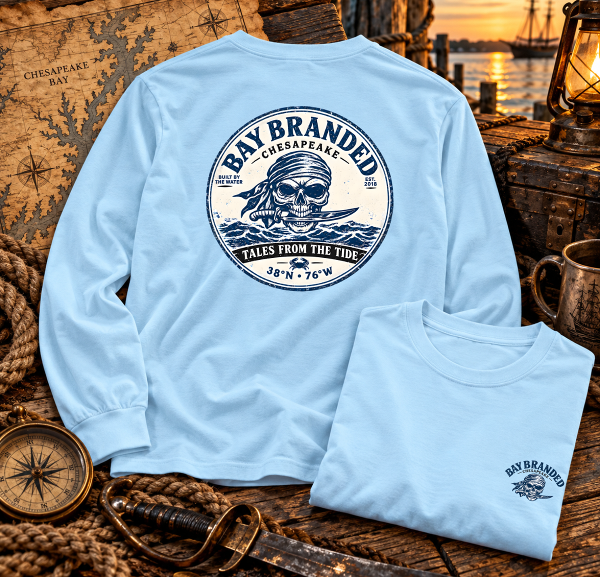 Tales from the Tide Pirate Long Shirt