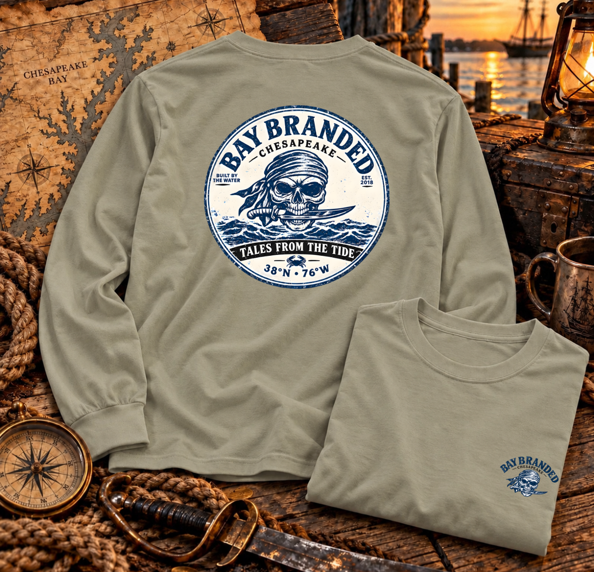 Tales from the Tide Pirate Long Shirt