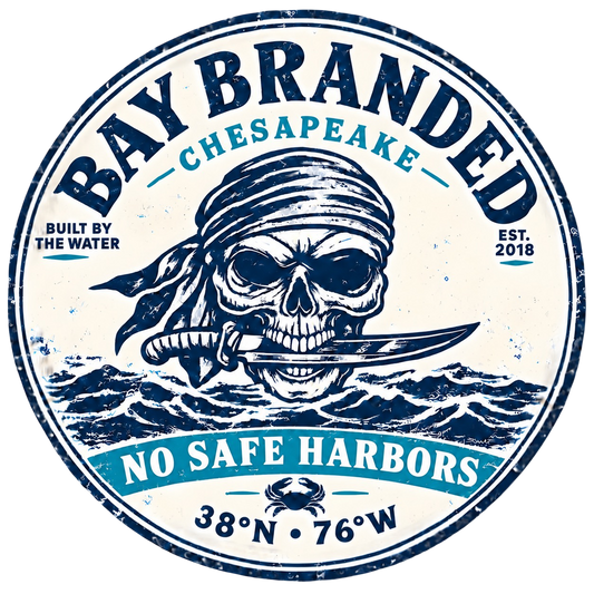 No Safe Harbors Pirate Magnet