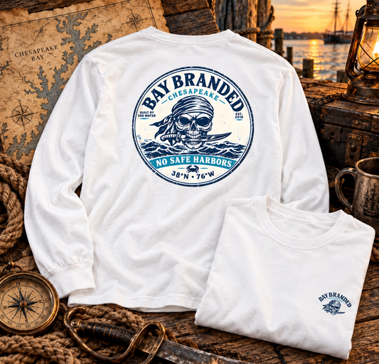 No Safe Harbors Pirate Long Shirt