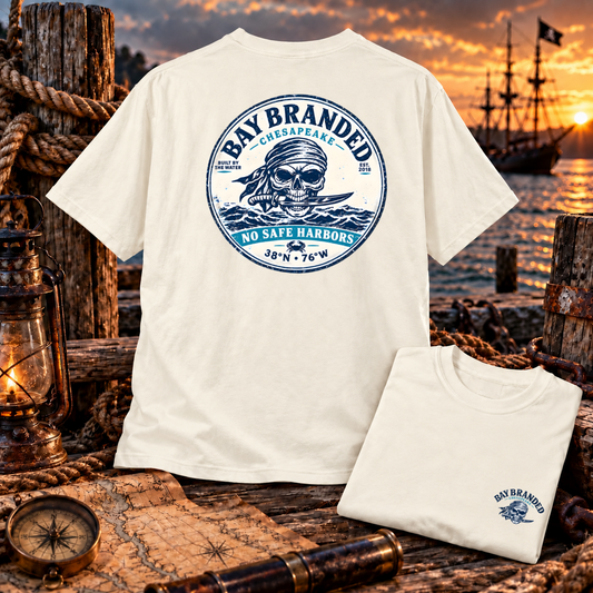 No Safe Harbors Pirate T-Shirt