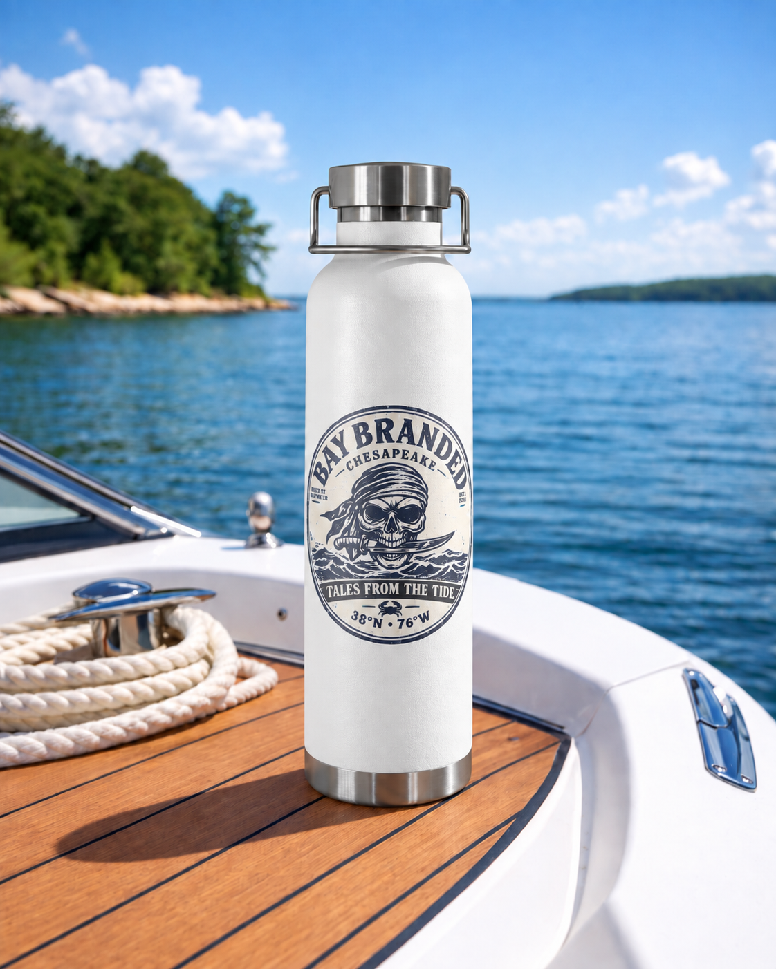 Pirate Tales from the Tide - Insulated Water Bottle