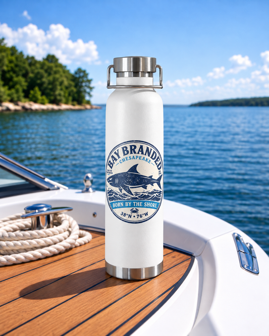 Born by the Shore - Insulated Water Bottle
