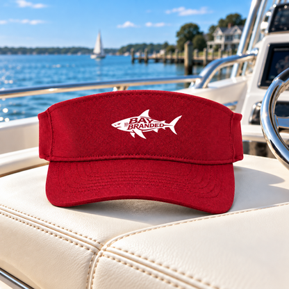 Megalodon Shark Logo Visor