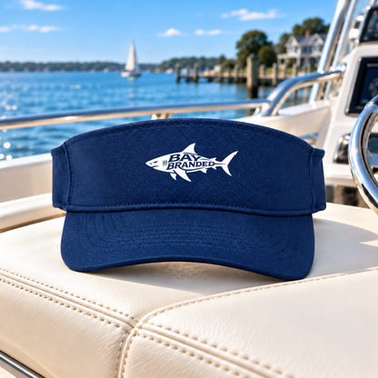 Megalodon Shark Logo Visor