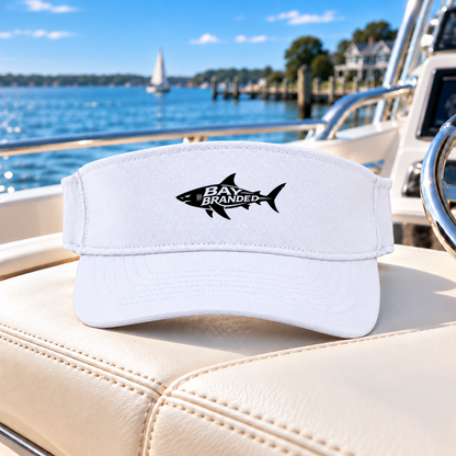 Megalodon Shark Logo Visor